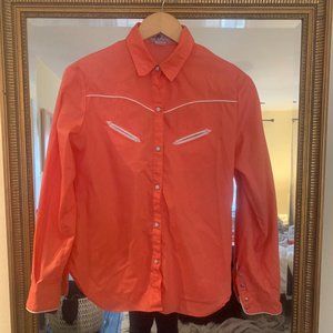 Vintage Pink Levi's Western Shirt